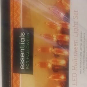 AU 150 ORANGE LED STRING LIGHTS NIB=NWT